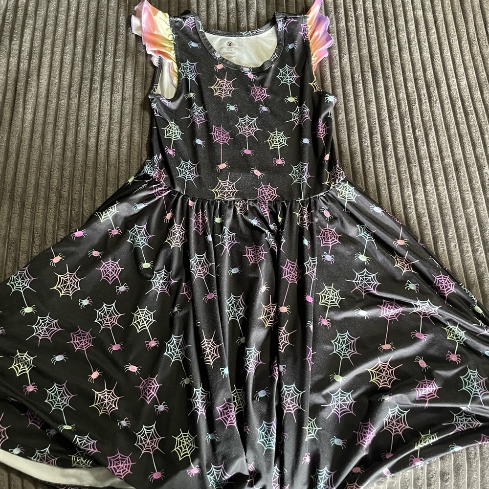 Charlie’s Project twirl dress spiders